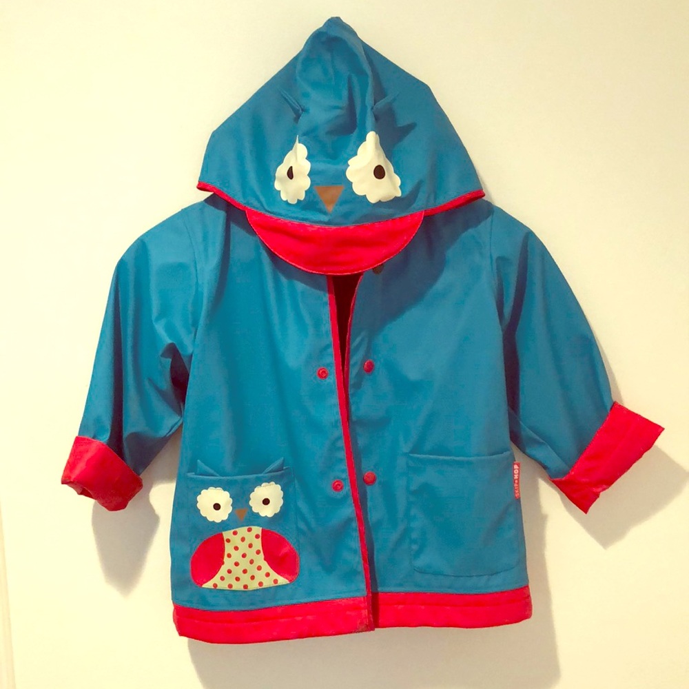 Skip Hop owl raincoat